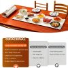 Warming Mat Gracenal 42x16 Extra Large Extendable Food Tray 7 Temps-5
