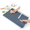 HAUSHOF Warming Mat Extra Large Food Tray Grey Nano‑Silicone 3‑Level-4