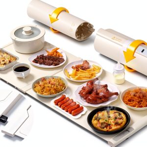 Warming Mat Gracenal 42x16 Extra Large Extendable Food Tray 7 Temps-0