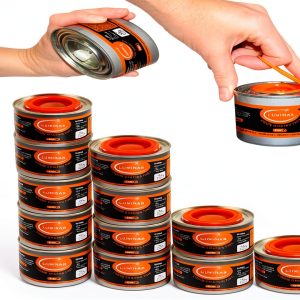 Luminar Resealable-Wick Chafing Fuel Cans 12-Pack 6-Hour Burners-0