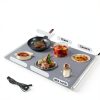 HAUSHOF Warming Mat Extra Large Food Tray Grey Nano‑Silicone 3‑Level-1