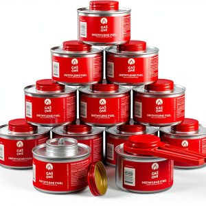 GasOne 2+ Hour Chafing Fuel for Buffets - Liquid Safe Fuel with Wick &-0