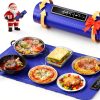 Electric Warming Mat for Food, PUFLAT Silicone Food Warmer with 4-0